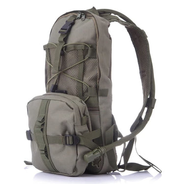Mochila hidratante táctica verde